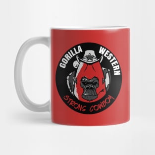 Gorilla Cow Boy Mug